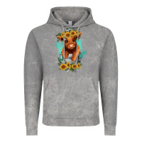 Cloud Rock baby cow in a bucket Vintage Hoodie - RanaPortraitStore