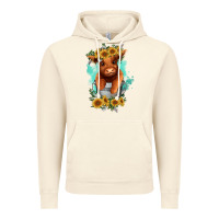 Vintage Artic baby cow in a bucket Vintage Hoodie - RanaPortraitStore