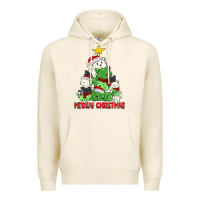 Tofu meowy christmas cat tree Premium Hoodie - MaliasSmallBusiness