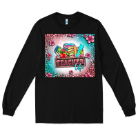 Black teacher life Long Sleeve Tee - AdoDesignShop