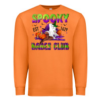 Carrot Spooky babes club Premium Sweatshirt - NancyCooperArtShop