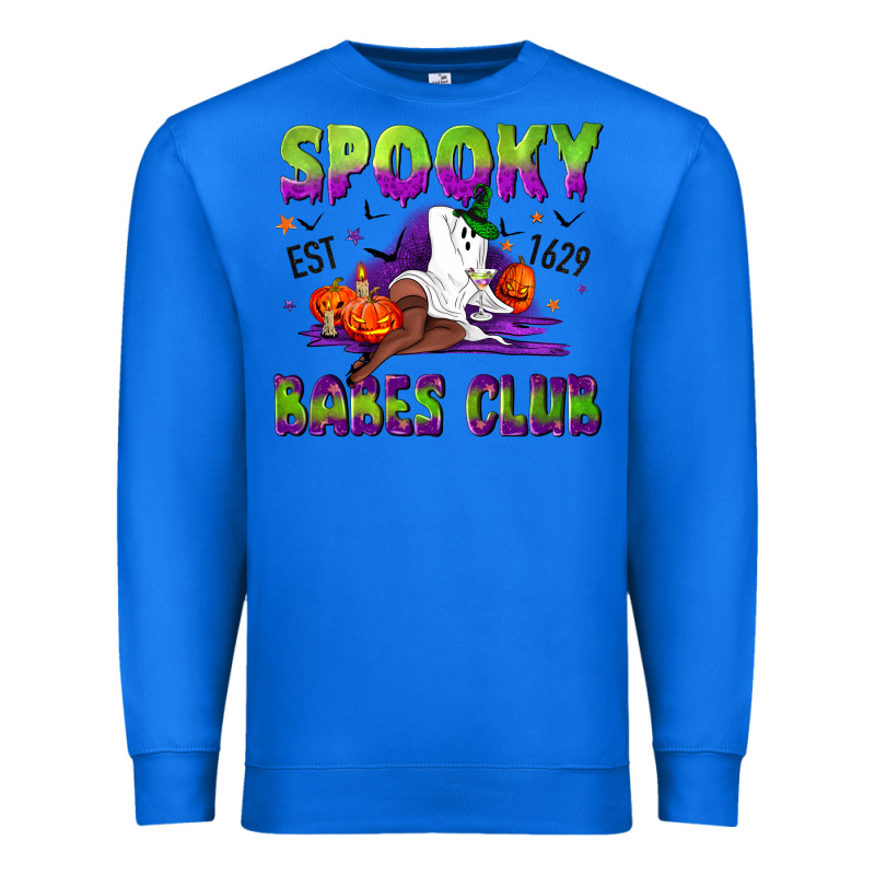 Spooky Babes Club Premium Sweatshirt by NancyCooperArtShop | Teevron