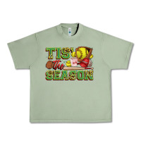 Oil Green tis' the season softball Urban Heavy Tee - Zillion Design Studio