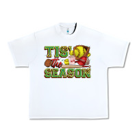 White tis' the season softball Urban Heavy Tee - Zillion Design Studio