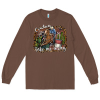 Chestnut cowboy take me away Long Sleeve Tee - SublimationCraftShop