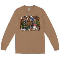 Toasted Coconut cowboy take me away Long Sleeve Tee - SublimationCraftShop
