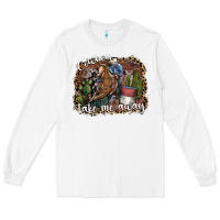 White cowboy take me away Long Sleeve Tee - SublimationCraftShop