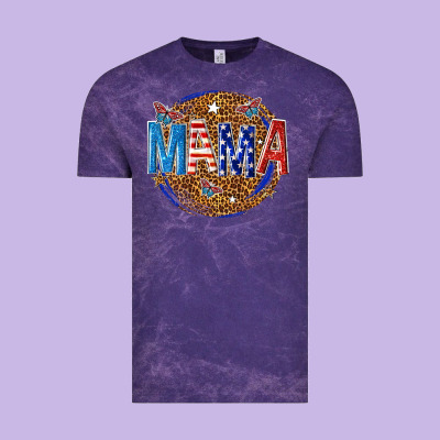 Vintage Tee 4th of july mama