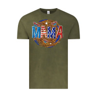 Vintage Olive 4th of july mama Vintage Tee - texasbilliewilder