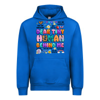 Cobalt dear tiny human behind me Urban Hoodie - Artiststas
