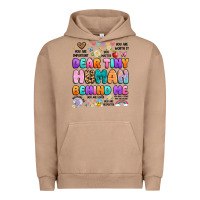 Dear Tiny Human Behind Me Urban Hoodie | Teevron