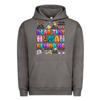 Pigment Tornado dear tiny human behind me Urban Hoodie - Artiststas
