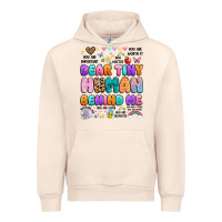 Sandshell dear tiny human behind me Urban Hoodie - Artiststas