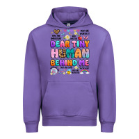 Tulip dear tiny human behind me Urban Hoodie - Artiststas