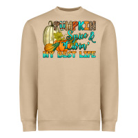 Mushroom Pumpkin spice and livin' my best life Heavyweight Sweatshirt - RanaPortraitStore