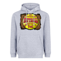 Heather Grey it's softball y'all Heavyweight Hoodie - LillyAllenDesigns