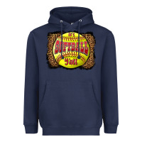 Navy it's softball y'all Heavyweight Hoodie - LillyAllenDesigns