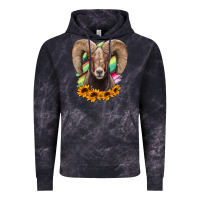 Cloud Black bighorn sheep Vintage Hoodie - RanaPortraitStore