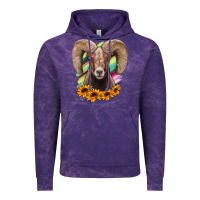 Cloud Purple bighorn sheep Vintage Hoodie - RanaPortraitStore