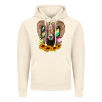 Vintage Artic bighorn sheep Vintage Hoodie - RanaPortraitStore