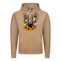 Vintage Coffee bighorn sheep Vintage Hoodie - RanaPortraitStore