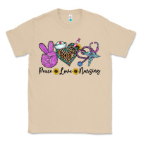 Mushroom peace love nursing Classic Tee - CowhideDigitalArt