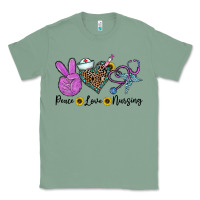 Sage peace love nursing Classic Tee - CowhideDigitalArt