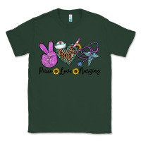 Sports Green peace love nursing Classic Tee - CowhideDigitalArt