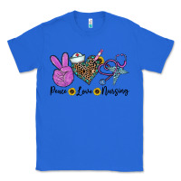 True Royal peace love nursing Classic Tee - CowhideDigitalArt