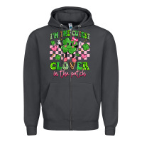 Smoke i'm the cutest clover in the patch Zipper Hoodie - Artiststas