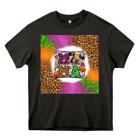Asphalt halloween cow mama Heavy Core Tee - LillyAllenDesigns