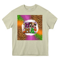 Mossy halloween cow mama Heavy Core Tee - LillyAllenDesigns