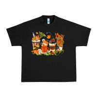 Black fall nurse coffee cups Urban Heavy Tee - texasbilliewilder