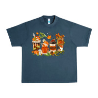 Midnight Navy fall nurse coffee cups Urban Heavy Tee - texasbilliewilder
