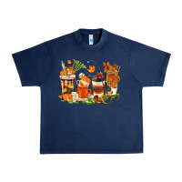 Fall Nurse Coffee Cups Urban Heavy Tee | Teevron