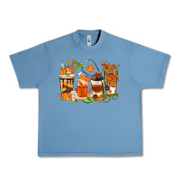 Pebble Blue fall nurse coffee cups Urban Heavy Tee - texasbilliewilder