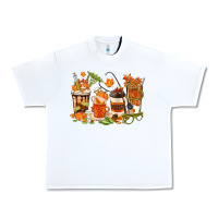White fall nurse coffee cups Urban Heavy Tee - texasbilliewilder