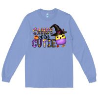 Colony Blue Candy Corn Cutie Long Sleeve Tee - CowhideDigitalArt