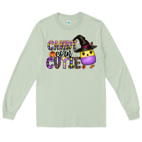 Matcha Candy Corn Cutie Long Sleeve Tee - CowhideDigitalArt