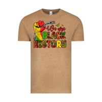 Vintage Camel we are black history Vintage Tee - Zillion Design Studio