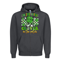 Smoke i'm the cutest clover in the patch artiststas Zipper Hoodie - Artiststas