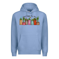 Colony Blue god says you are unique Premium Hoodie - MaliasSmallBusiness