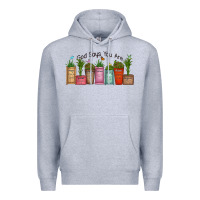 Heather Grey god says you are unique Premium Hoodie - MaliasSmallBusiness