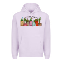 Lilac god says you are unique Premium Hoodie - MaliasSmallBusiness