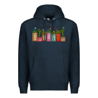 Navy god says you are unique Premium Hoodie - MaliasSmallBusiness
