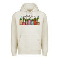 Oatmeal Heather god says you are unique Premium Hoodie - MaliasSmallBusiness