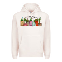 Pale Pink god says you are unique Premium Hoodie - MaliasSmallBusiness
