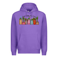 Purple god says you are unique Premium Hoodie - MaliasSmallBusiness