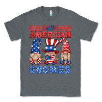 Charcoal Heather all american gnomes Classic Tee - HRA Design Shop