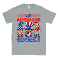 Heather Grey all american gnomes Classic Tee - HRA Design Shop